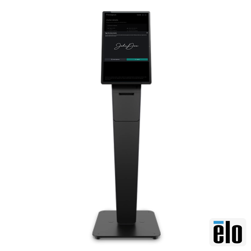 Wallaby Pro Floor Stand + 22" Inch Elo Display