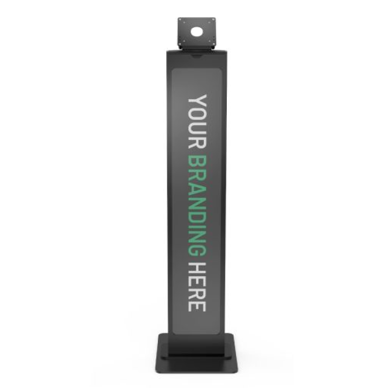 Visitor kiosk stand - Brandable VESA Mount Security Floor Stand