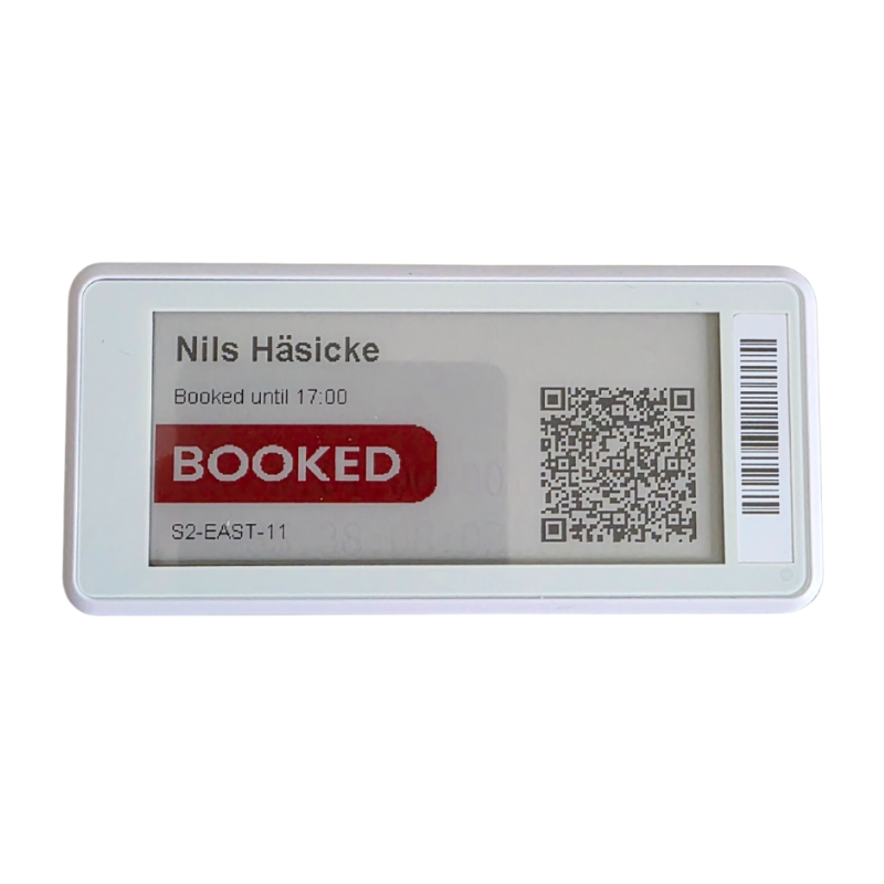 Desk Booking Device ePaper